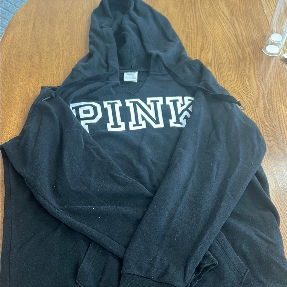 PINK Victoria's Secret Charcoal Hoodie